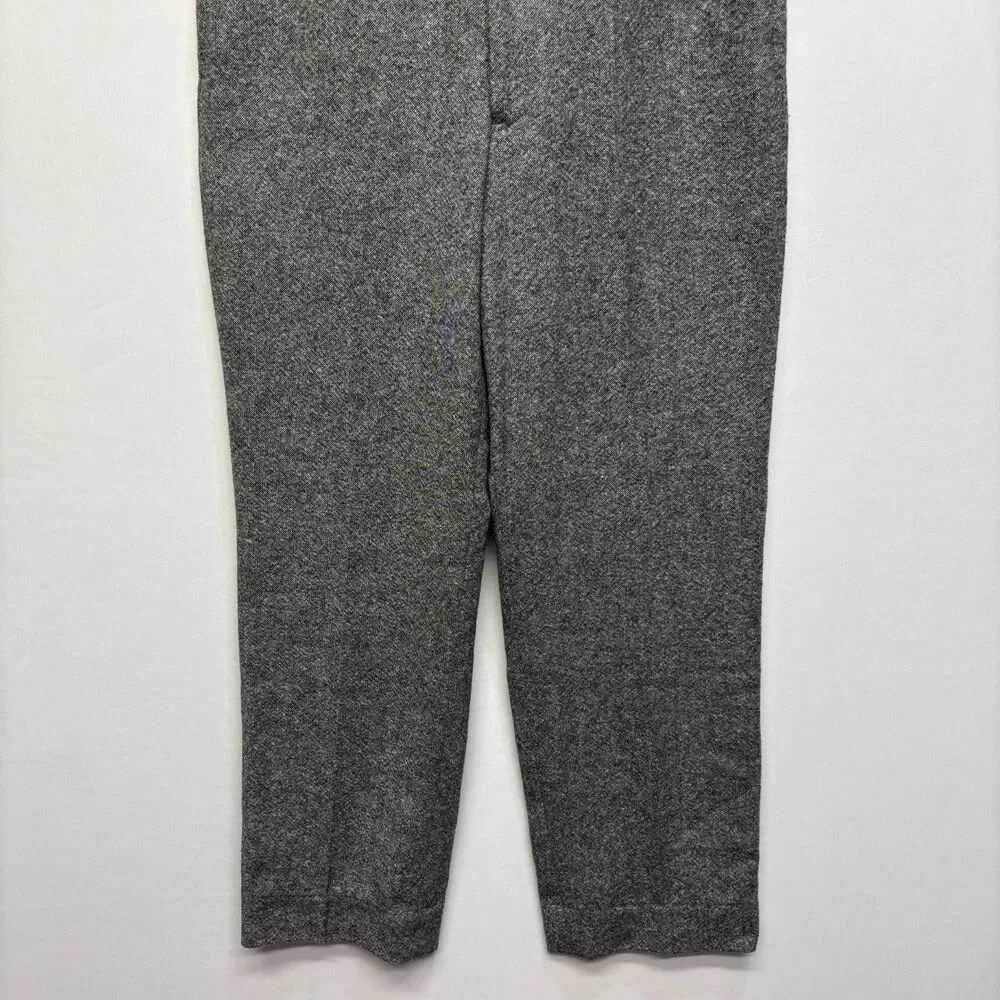 O'Connell's Men Wool Dress Pants Size 32x29 Made in USA Gray D119 -25